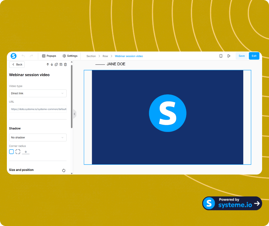 systeme io evergreen webinar funnel tools